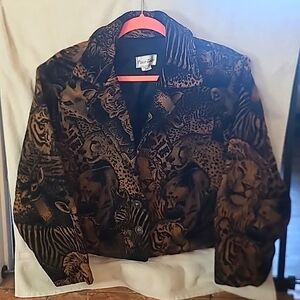Paco Soler Animal print jacket